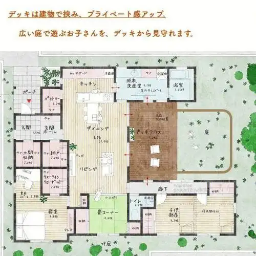 日本一户建设计平面图