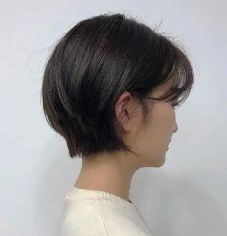 女生露耳超短发图片中性风短发又a又飒