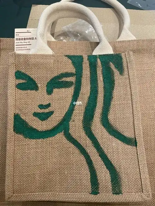 muji手绘星巴克包包