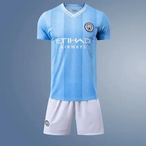 2324曼城兔年球衣定制英超欧冠德布劳内格拉利什哈兰德足球服队服