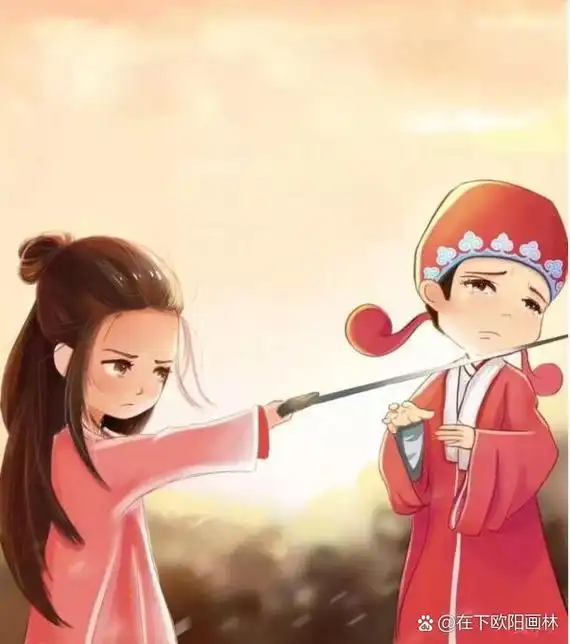 这是何苦相必何为难呢?#情侣头像# 紫霞仙子#至尊宝.