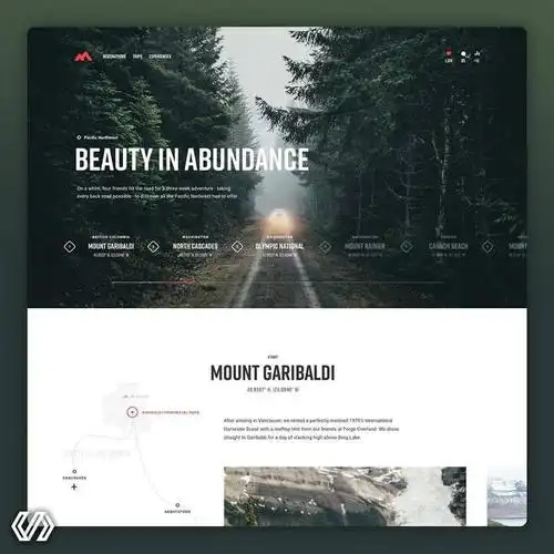 web网页海报排版设计