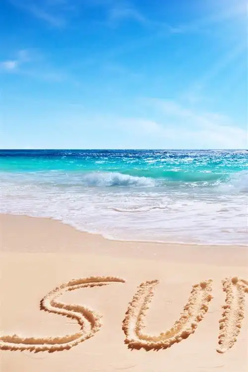 壁纸 夏天,海滩,海,云,太阳 3840x2160 uhd 4k 高清壁纸, 图片, 照片