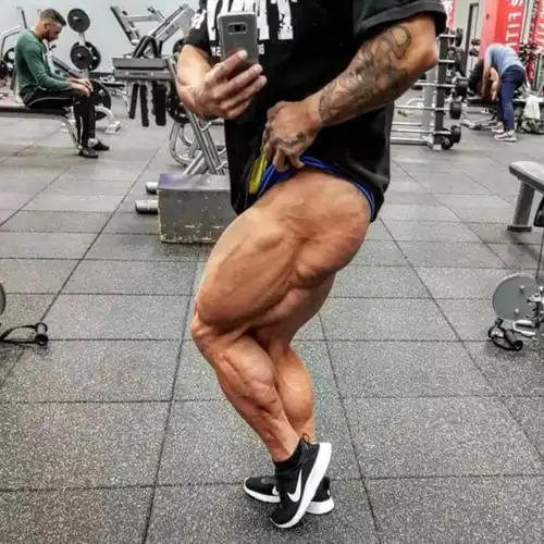 "韩国第一腿王"的大腿到底有多粗?目测这裤子需要定制了!