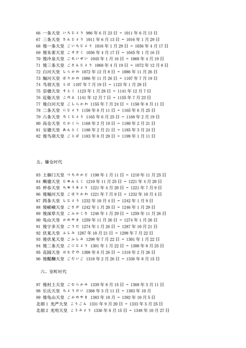 日本历代天皇年表.doc