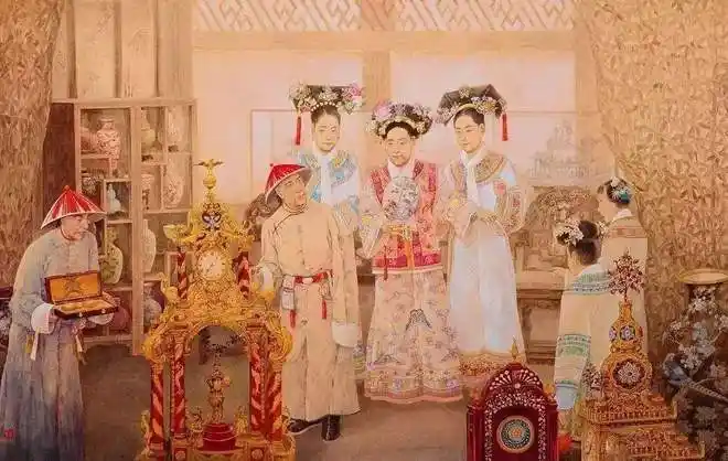 年氏重病已无法下榻,同年十一月十五,雍正下旨晋封年氏为皇贵妃,估计