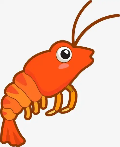 关键词 : 卡通有趣,矢量图案,免抠图,可爱动物,卡通,小虾