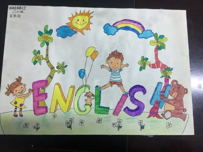 第六届英语节手抄报 - 美篇