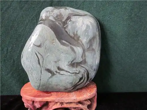 黄河水纹石之人物肖像欣赏-以石会友 - 奇石交易网