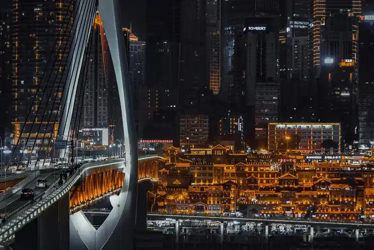 浮光掠影.重庆洪崖洞夜景