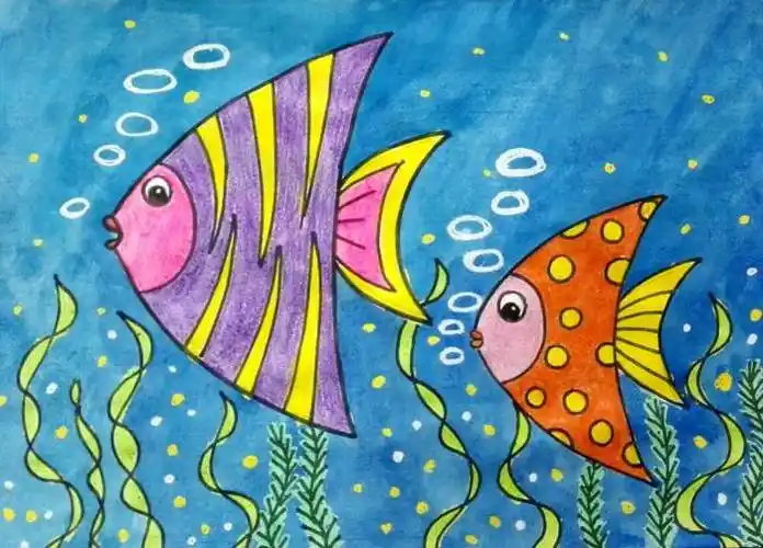 海底世界的画海底世界的画法