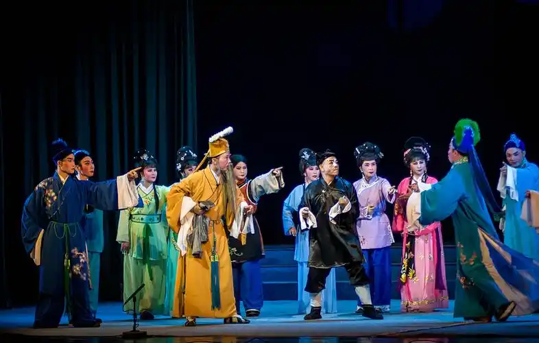 群众艺术节献演潮剧《十五贯》