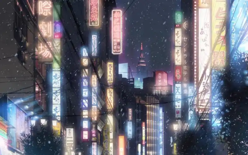 茶横图背景二次元动漫素材