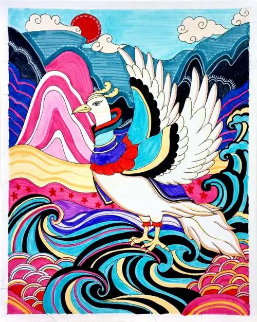 玖伍艺术色彩装饰画