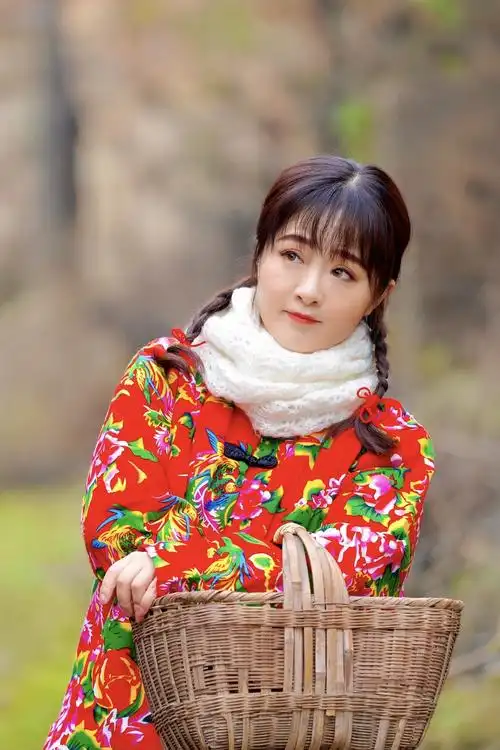 村里有个姑娘叫小芳