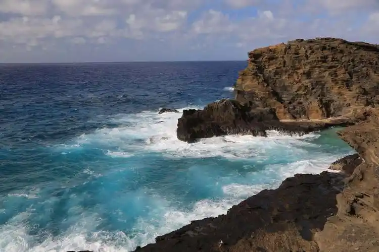 夏威夷的海边风景