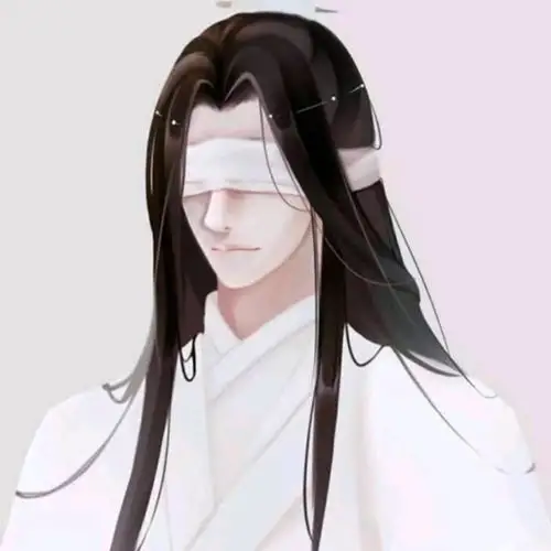 英姿飒爽蒙眼古装美男头像