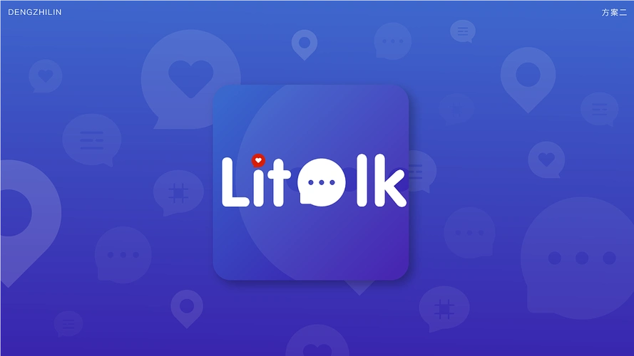 启动图标-litalk聊天app