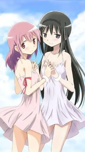 可爱卡通女生插画,高清图片,手机锁屏桌面-壁纸族