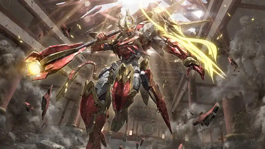 孙悟空-零号·赤焰新皮肤 王者荣耀高清壁纸