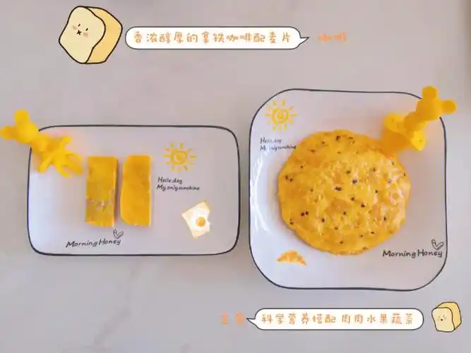 96今日午餐98:时蔬谷物米蛋包饭～宝宝版牛肉午餐肉～#不重样宝宝