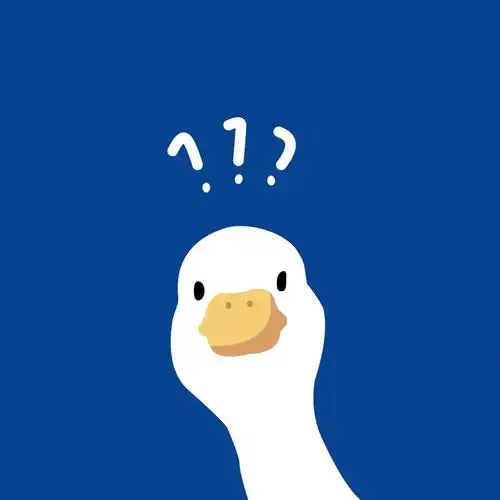 鸭子头像,喜欢的小可爱可以拿走#柯尔鸭  #头像