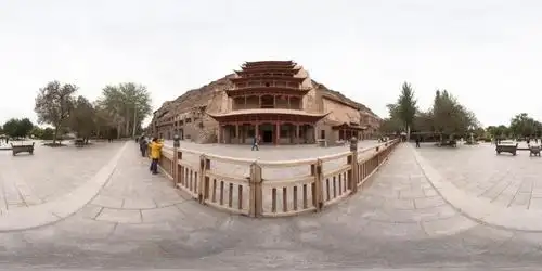 敦煌月牙泉图片_全景网