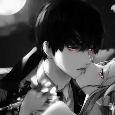 一对两张/动漫情侣头像/暗黑系