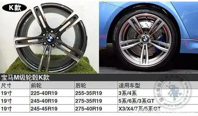 上海宝马改装升级m级18寸19寸20寸锻造轮毂