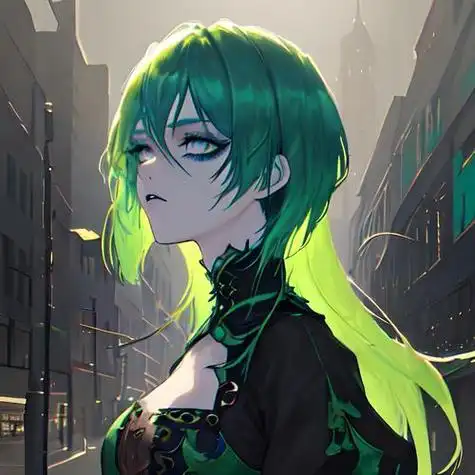 高冷女生头像二次元