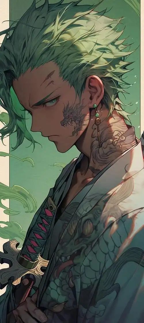 海贼王:罗罗诺亚 索隆 超帅高清壁纸