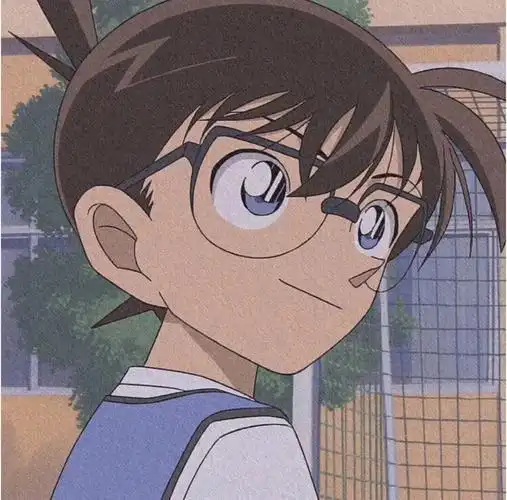 柯南  #男生头像