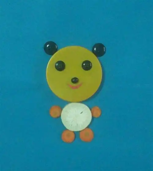 教你制作漂亮可爱的儿童创意小手工熊猫宝宝拼图的步骤