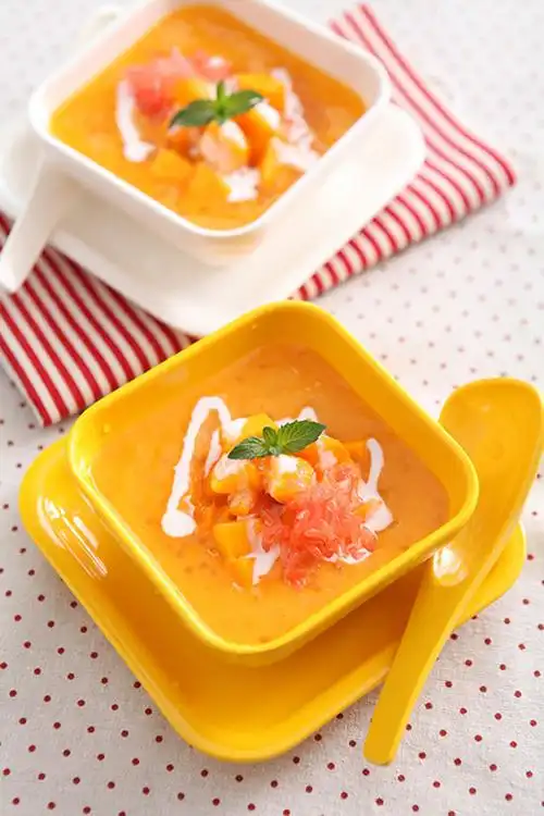 港式甜品:杨枝甘露制作方法