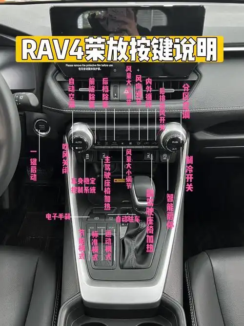 车内按键-rav4荣放按键说明