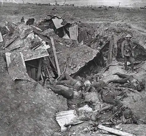 真实战场一战士兵的描述带你体验堑壕战的残酷和惨烈