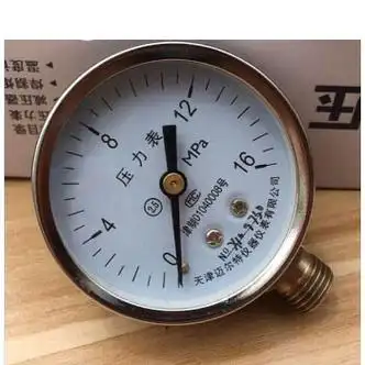 5普通压力表y 16mpa=160公斤