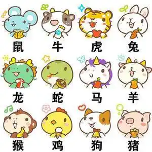 十字绣卡通十二生肖学生可爱属相简单小幅新手入门儿童小件初学自