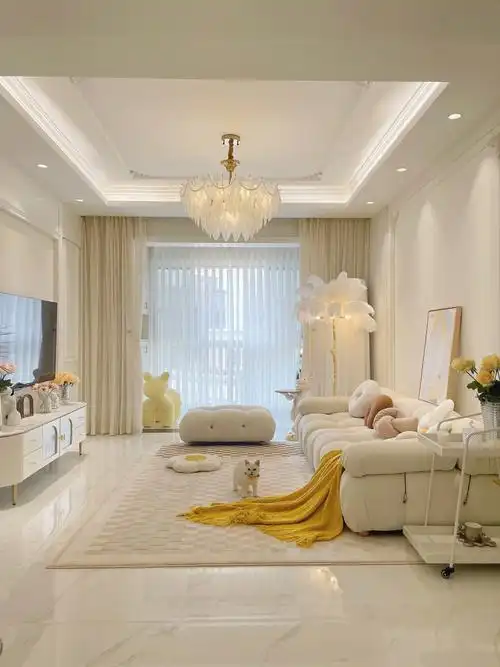 套内75平,自己设计,自己买材料,找散工装修,硬装7w .