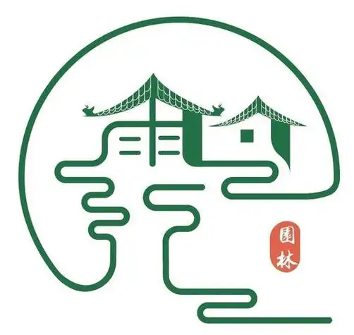 中国古典园林logo(中国古典园林楼阁)中国古典园林logo