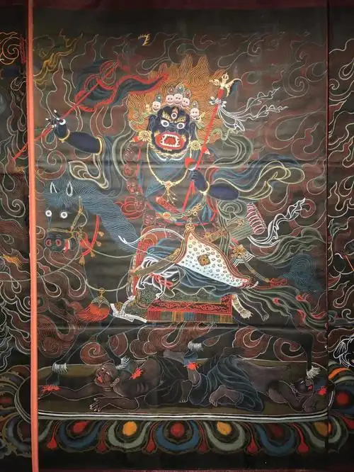 金刚怒目菩萨低眉