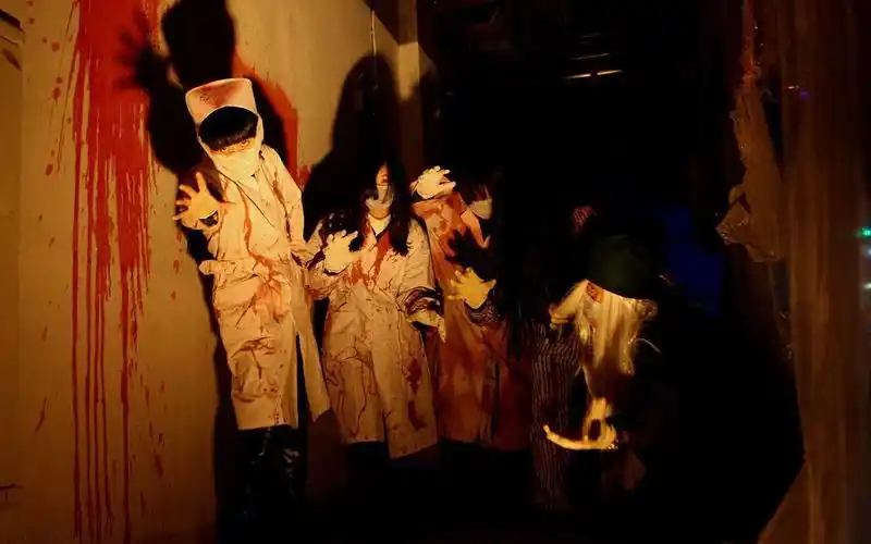 【鬼屋】武汉梦乡展鬼屋实拍