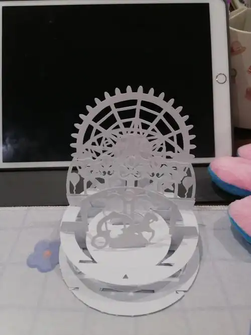 齿轮旋转木马图纸教程