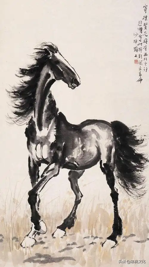 现代画马名家中国古代画马名家