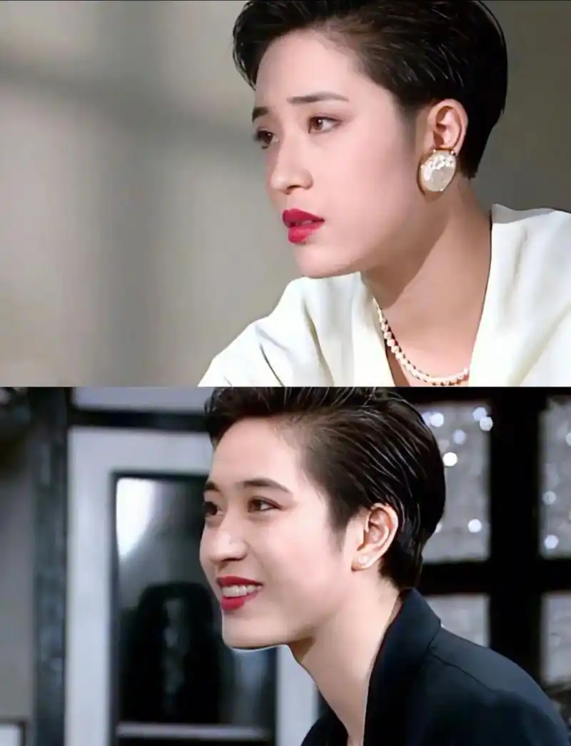 陈法蓉是短发女神,应该没有人反对吧!