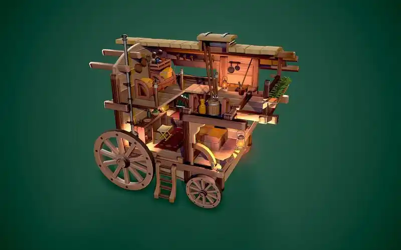 3dmax制作—卡通小房子3d建模演示教程分享