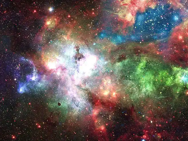 紫宸设计素材宇宙炫酷星空炫彩星云高清图片背景壁纸平面设计素材