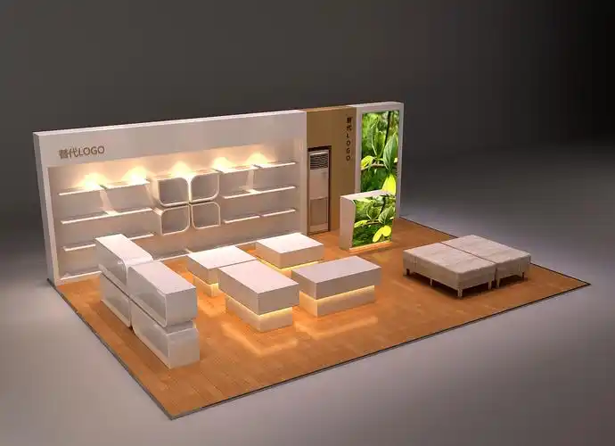 几款汽车贴膜展柜设计