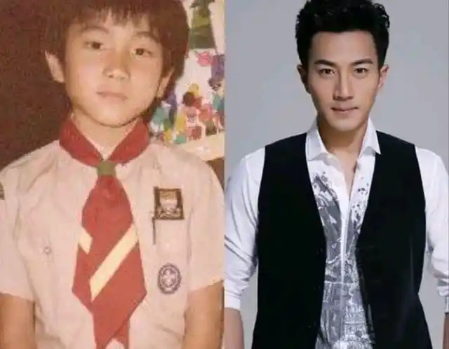 小时候与长大后的刘恺威