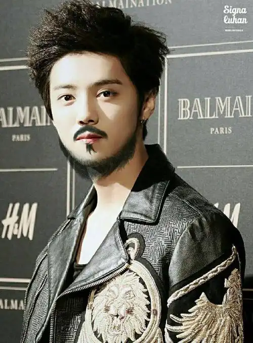 鹿晗为什么没有胡子